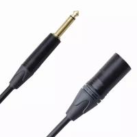 Кабель аудио 1xJack - 1xXLR Rich Pro RP262BLK 6.0m