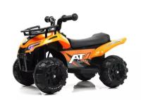 Детский электроквадроцикл L111LL оранжевый (RiverToys)