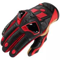 Мотоперчатки Icon Hypersport Short Gloves XL / Темный / Красный