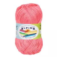Пряжа ALPINA "XENIA" 100% мерсеризованный хлопок 50 г 240 м №286 розовый