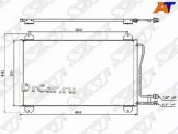 SAT Радиатор кондиционера MERCEDES SPRINTER 95-05