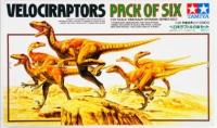 Сборные модели Тамия (Tamiya) Velociraptors pack of six (6 Велоцирапторов) 1:35