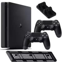 Sony PlayStation 4 Slim (500GB) (CUH-2216A) + 2-й геймпад + зарядная станция + стенд