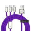 Кабель Baseus 3-in-1 USB Cable of Three Little Pigs USB For M+L+T 3.5A 1.2m Blue