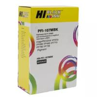 Hi-Black Картридж Hi-Black (PFI-107MBK) для Canon iPF680/685/780/785, MBK