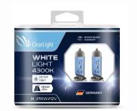 Лампа HB3 Clearlight 12V-65W WhiteLight 2 шт