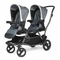 Коляска детская для двойни Peg Perego Duette Piroet Luxe Mirage