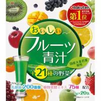 Напитки Yuwa Delicious Fruit Aojiru Концентрат для приготовления безалкогольных напитков "Аодзиру с фруктами" (яблоко, манго) 3гр.*20шт