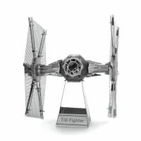 Металлическая сборная 3D модель TIE Fighter / Star Wars / Звездные войны / паззл