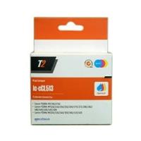 T2 CL-513 Картридж IC-CCL513 для Canon PIXMA iP2700 MP230 240 250 280 480 490 MX320 360 410, цветной