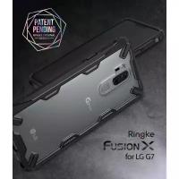 Чехол для LG G7 THINQ - Ringke Fusion X Black