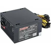 Блок питания 500W Exegate 500NPXE(+PFC), ATX, black, 12cm fan, 24p+4p, 6/8p PCI-E, 4*SATA,3*IDE, FDD + кабель 220V с защитой от выдергивания