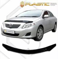 Дефлектор капота для Toyota Corolla Cедан 2007-2010 Classic черный