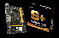 Материнская плата B450MH, Socket AM4, AMD B450, 2xDDR4-2933, D-SUB+HDMI, 1xPCI-Ex16, 2xPCI-Ex1, 4xSATA3(RAID 0/1/10), 1xM.2, 8 Ch Audio, GLan, (2+4)xUSB2.0, (4+2)xUSB3.1, 1xPS/2, mATX, RTL