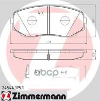 Колодки Mazda Cx-7 07-> Zimmermann арт. 24544.175.1