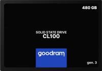 SSD жесткий диск SATA2.5" 480GB CL100 SSDPR-CL100-480-G3 GOODRAM