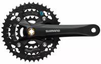 Система шатунов SHIMANO Acera M361 7/8ск,42/32/22,квадрат,175мм(черный)