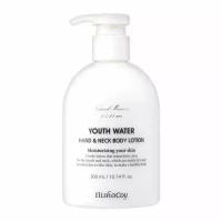 ElishaCoy Лосьон для кожи рук и шеи Вода Молодости Youth Water Hand & Neck Body Lotion ElishaCoy 300 мл