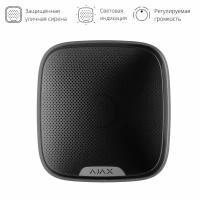 StreetSiren black Ajax Беспроводная уличная светозвуковая сирена