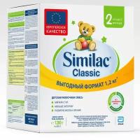 Similac Молочная смесь Классик 2 6-12 мес. 1200 г