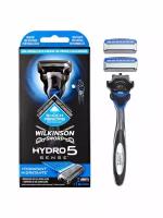 Wilkinson Sword / Hydro5 Sense Hydratant Станок для бритья с 2 сменными кассетами