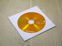 Пакет бумажный для CD/DVD дисков, с окном