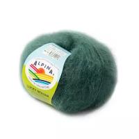 Пряжа ALPINA "LUCKY MOHAIR" 60% кид мохер, 40% акрил 50 г 150 м №12 бирюзово-мятный