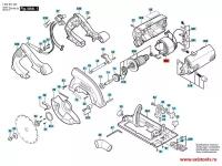 Статор Bosch Статор для PKS 55 и PKS 55A (1609203Y10, 1.609.203.Y10)