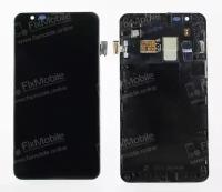 Дисплей с тачскрином для Sony Xperia E4g (E2003) (черный)