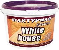 Краска White House Фактурная для наружных и внутренних работ 9 кг белая