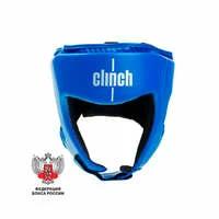 Шлем боксерский CLINCH OLIMP синий CLINCH