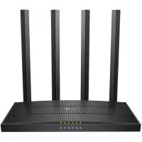 Беспроводной маршрутизатор TP-LINK Archer C6U, 802.11ac, 1167(300+867) Мбит/с, 2.4ГГц и 5ГГц, 4xLAN USB