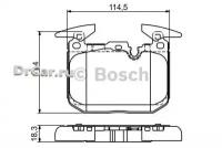 BOSCH Колодки тормозные BMW 1 F20/F21/3 F30 11- передние