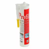 SOUDAL Герметик силиконовый Soudal Profil, санитарный, белый, 270 мл