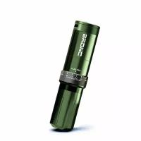 Беспроводная машинка ручка для тату и татуажа с регулировкой хода BRONC V12 MAX Adjustable Wireless Pen 6 Stroke Army Green