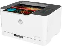 Принтер HP Color LaserJet 150nw белый/серый (4zb95a)