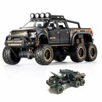 Машинка металлическая инерционная "FORD Raptor" 21 см. (масштаб 1:24)