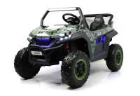 Детский электромобиль T777TT 4WD зеленый камуфляж (RiverToys)