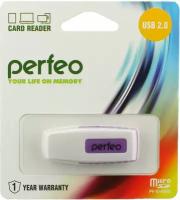 Картридер microSD(G)-USB(A) Perfeo