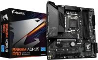 Материнская плата Gigabyte B560M AORUS PRO Soc-1200 Intel B560 4xDDR4 mATX AC`97 8ch(7.1) 2.5Gg+HDMI+DP