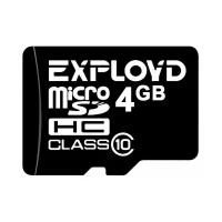 Карта памяти Exployd micro SDHC 4Gb Class10