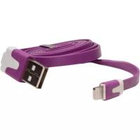 Кабель USB-Lightning IQFuture для iPhone 5/iPad 4/iPad Mini/iPod Touch 5/iPod Nano 7, Фиолетовый (IQ-AC01/V)