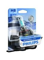 Лампа H8 Whitevision Ultra Philips арт. 12360WVUB1