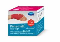 Peha-Haft / Пеха-Хафт - бинт самофиксирующийся, 4 см x 4 м, красный