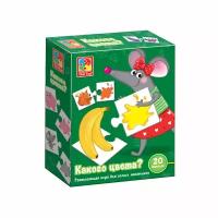 Развивающая игра VLADI TOYS VT1804-07 Какого цвета?