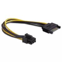 Переходник питания для видеокарт SATA -> 6pin PCI-E