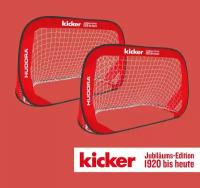 HUDORA "Pop Up Fußballtor ""kicker Edition"", 2er Set (76940/00)