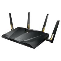 Asus RT-AX88U Двухдиапазонный маршрутизатор стандарта Wi-Fi 802.11ax AX6000 с технологиями MU-MIMO и OFDMA, информационной защитой AiProtection на базе технологий Trend Micro