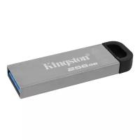 Kingston Флеш-память Kingston DataTraveler Kyson, USB 3.2 G1, сереб, DTKN/256GB