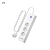 Gosund Умный сетевой фильтр Gosund Smart plug, 3 USB outlet, total 3.1A 3 sockets seperate controlled